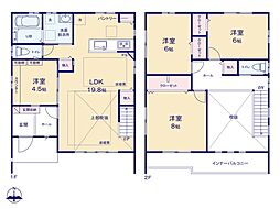 Blooming　Garden　東松山市御茶山町第1期　2号棟