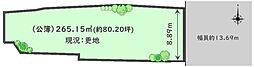 川口市鳩ヶ谷本町1丁目　建築条件つき売地