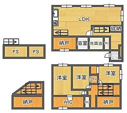 吹田市佐井寺南が丘の一戸建て