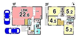 新築戸建 葵区東1期 全3棟
