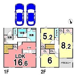 新築戸建 葵区羽鳥 第12 全2棟