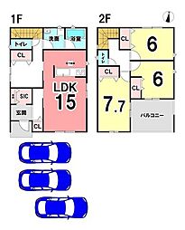 新築戸建 清水区北矢部町 第6 全4棟
