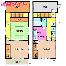 四日市市西富田2丁目の一戸建て