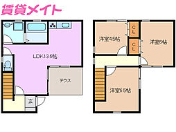 四日市市大矢知町の一戸建て