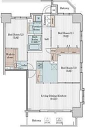 ハピネスレジデンス　茅ヶ崎　イースト 1103