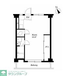 北茅ヶ崎アパートメント6号棟 101