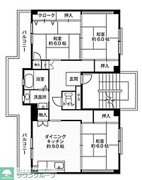 ビレッジハウス大島2号棟 (205号室)