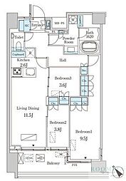 レガシス中目黒 1403