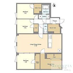 エフローレプルミエ武蔵小山 101