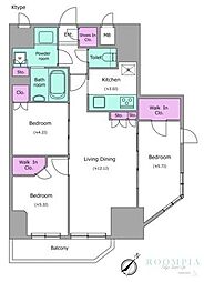レジディア中目黒III 1405