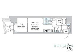ライオンズフォーシア五反田 1101