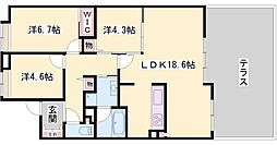 パレ・ロワイヤル田寺東ウエストコート