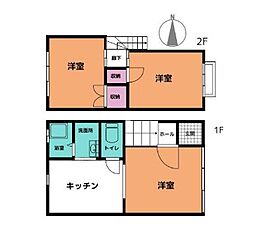 山田ハイツ北側