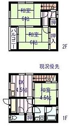 西中島二戸一貸家 北