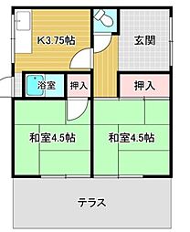 国分寺平屋戸建