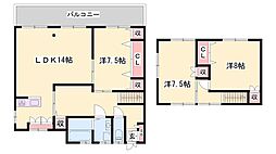 揖西町中垣内貸家