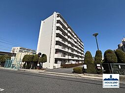 LDK約17帖の1LDK南向き住戸平和が丘住宅二号棟