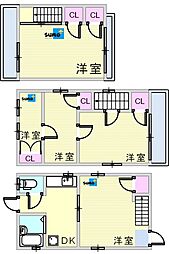 庄山町1丁目貸家