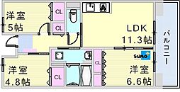 明石清水第2高層住宅　2号棟 1106