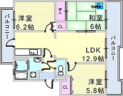井吹東シティコート　1号棟 103F