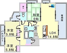 モンセーヌ西神南　6号棟 102
