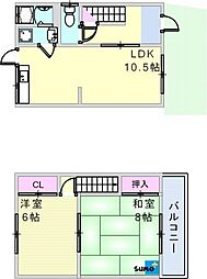 朝霧南町4丁目貸家