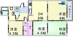 高丘台住宅　6号棟 404