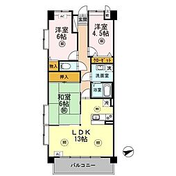 プラザハイツ二ツ屋F棟 107