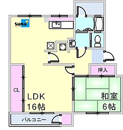 鶴甲コーポ　15号棟 207RC-RX