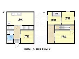 堺市北区百舌鳥陵南町１丁の一戸建て