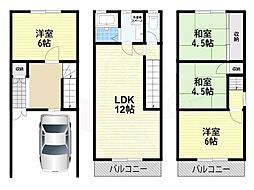 大阪市住吉区庭井２丁目の一戸建て