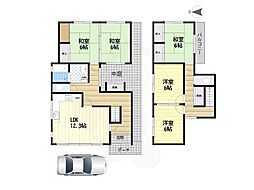 奥本町1丁戸建て