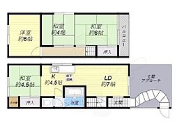 大阪市城東区東中浜２丁目の一戸建て