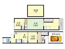 大阪市旭区赤川４丁目の一戸建て