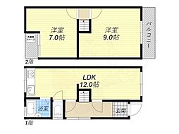 大阪市城東区中浜３丁目の一戸建て