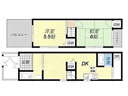 大阪市城東区今福南４丁目の一戸建て