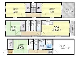 大阪市旭区赤川３丁目の一戸建て