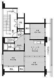 ビレッジハウス上尾向原5号棟 (202号室) 202