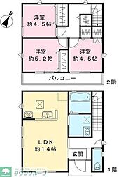 三室戸建 B