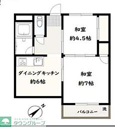 昭和コーポ谷津Ｃ棟 207