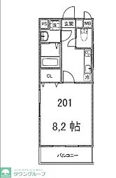 ブリリアント大木II 201