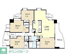 オーベルグランディオ八千代中央参番館 501