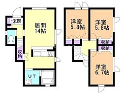 小樽市銭函2丁目の一戸建て