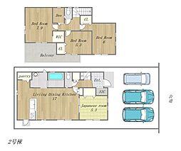 新築戸建　倉敷市八王寺　中洲小学校・西中学校エリア