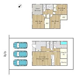 新築戸建　倉敷市水江　中洲小学校・西中学校エリア