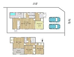 新築戸建 総社市岡谷 山手小学校・総社東中学校エリア