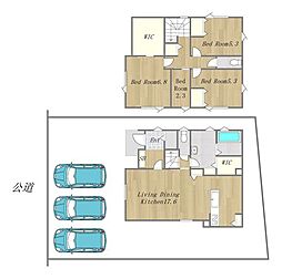 新築戸建　倉敷市児島下の町　琴浦小学校・琴浦中学校エリア