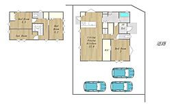 新築戸建　岡山市北区撫川　吉備小学校・吉備中学校エリア