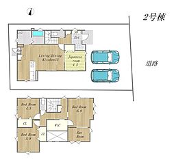 新築戸建 岡山市中撫川 吉備小学校・吉備中学校エリア