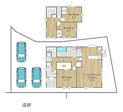 新築戸建 岡山市北区吉備津 鯉山小学校・高松中学校エリア